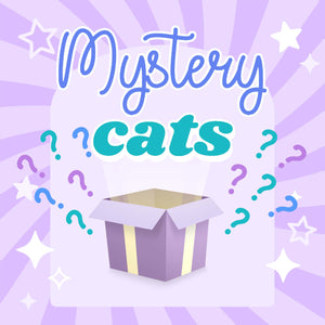 Mystery Cat 3-Pack Brooches & Lapel Pins Flair Fighter
