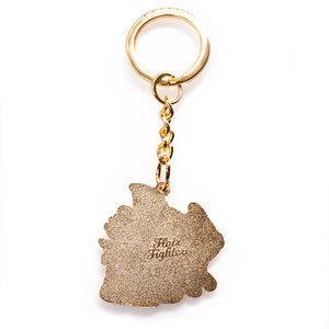 Ninja Cat Enamel Keychain Keychain Flair Fighter