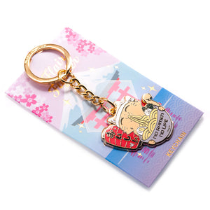 No Ramen No Life Cat Enamel Keychain Keychain Flair Fighter