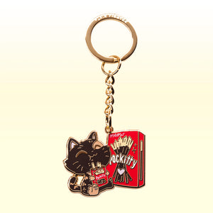 Pockitty Cat Enamel Keychain Keychain Flair Fighter