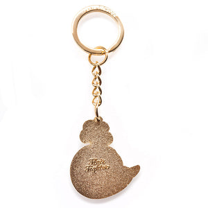 "Pssh.. Yeah Right" Whale Enamel Keychain  Flair Fighter