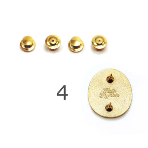 Deluxe Locking Pin Backs Brooches & Lapel Pins Flair Fighter 4 pack