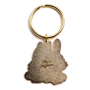 Some Bunny Cares Enamel Keychain  Flair Fighter