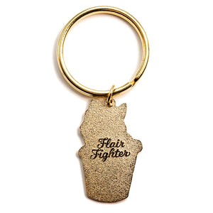 Cat (Cup) Noodles Enamel Keychain  Flair Fighter