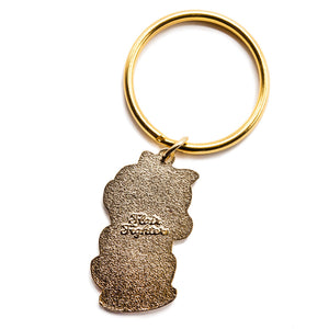 One Meowr Cup Cat Enamel Keychain  Flair Fighter