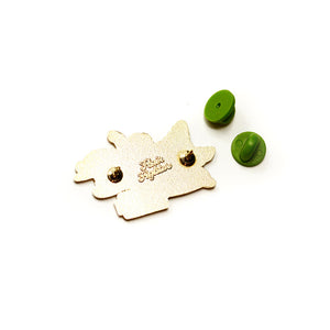 "I've Had a Ruff Day" Husky Enamel Pin Brooches & Lapel Pins Flair Fighter