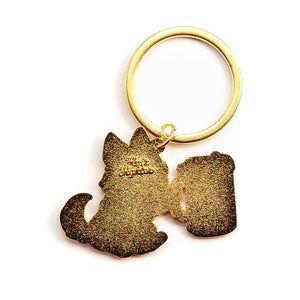 Friends Furever Husky Enamel Keychain Keychains Flair Fighter