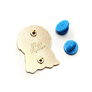 Comfy Blanket Golden Retriever Enamel Pin Brooches & Lapel Pins Flair Fighter