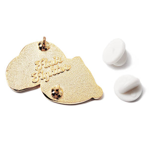 I Love Mochi Cat Enamel Pin Brooches & Lapel Pins Flair Fighter