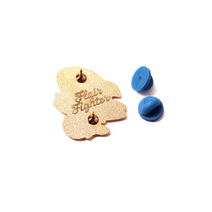 Beach Life Shark Enamel Pin Brooches & Lapel Pins Flair Fighter