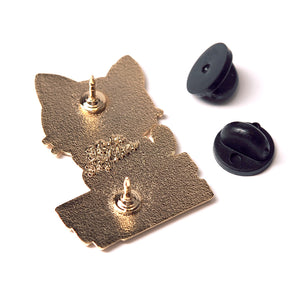 Bad Luck Club Black Cat Enamel Pin Brooches & Lapel Pins Flair Fighter
