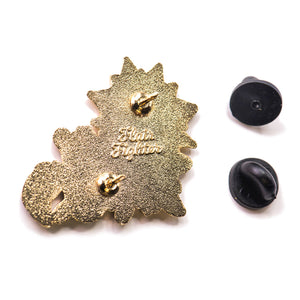 Can't Wake Up (Chantilly-Tiffany Black Cat) Enamel Pin Brooches & Lapel Pins Flair Fighter