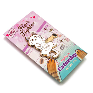 Do You Dare (Khao Manee Cat) Enamel Pin Brooches & Lapel Pins Flair Fighter