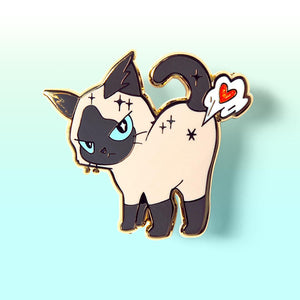 Cat Fart Enamel Pin Brooches & Lapel Pins Flair Fighter