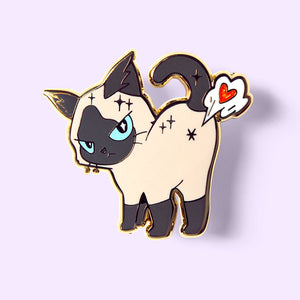 Cat Fart Enamel Pin Brooches & Lapel Pins Flair Fighter