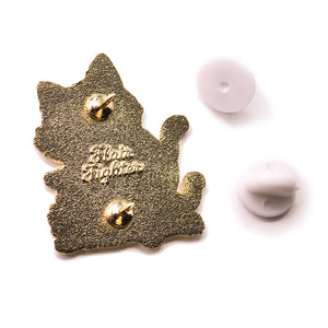 I've Got Your Back (Munchkin Cats) Enamel Pin Brooches & Lapel Pins Flair Fighter