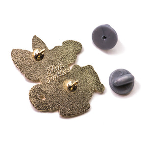 Kit-Tea (Sphynx Cat) Enamel Pin Brooches & Lapel Pins Flair Fighter