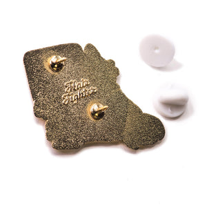 Never Stop Learning (Ragamuffin Cat) Enamel Pin Brooches & Lapel Pins Flair Fighter