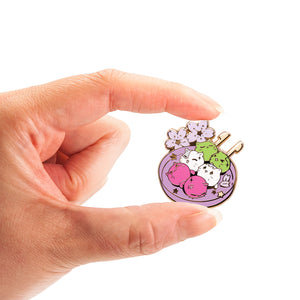 Kitty Dango Enamel Pin Brooches & Lapel Pins Flair Fighter