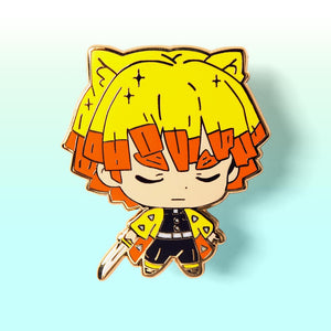 Zenitsu Enamel Pin Brooches & Lapel Pins Flair Fighter