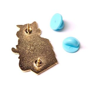 Sorry I'm Fully Booked Cat Enamel Pin Brooches & Lapel Pins Flair Fighter