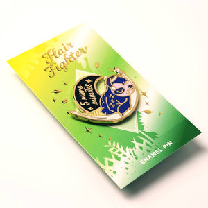 5 More Minutes Sleeping Sloth Enamel Pin Brooches & Lapel Pins Flair Fighter