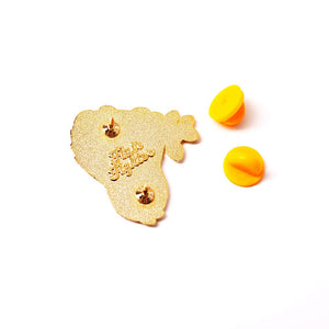 Hang in There Upside Down Sloth Enamel Pin Brooches & Lapel Pins Flair Fighter