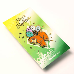 NOPE Balloon Sloth Enamel Pin Brooches & Lapel Pins Flair Fighter