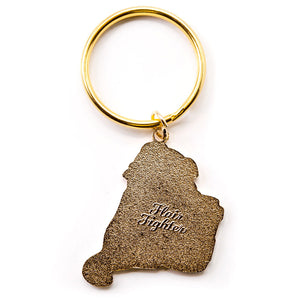 A Purrfect Start To The Day S*Bucks Version (Scottish Fold Cat) Keychain  Flair Fighter