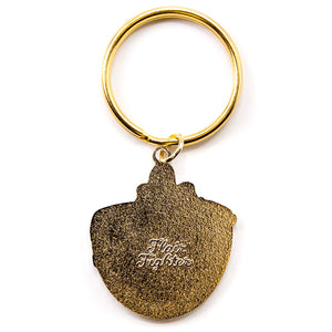 Feline Drained (Havana Brown Cat) Keychain  Flair Fighter
