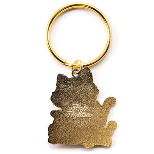 I've Got Your Back (Munchkin Cats) Keychain  Flair Fighter
