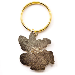 Kit-Tea (Sphynx Cat) Keychain  Flair Fighter