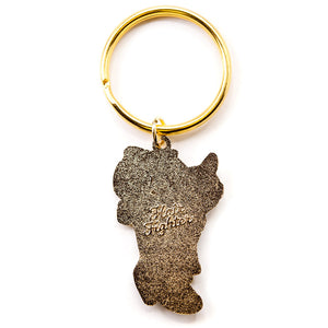 Purr Purr Rub Rub Ver. B Version LEFT LEG (Balinese) Keychain  Flair Fighter