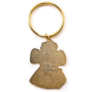 Snow Much Fun (Norwegian Forest Cat) Keychain  Flair Fighter