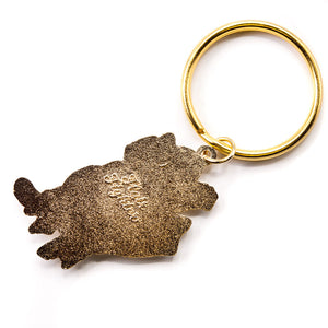 That's How We Roll (Serengeti Cat) Keychain  Flair Fighter