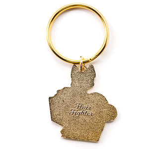 The Book Was Better (Cornish Rex Cat) Keychain  Flair Fighter