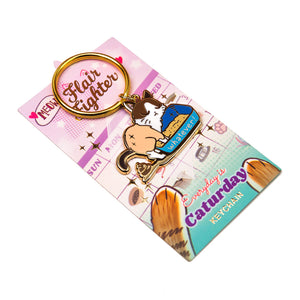 Whatever (Snowshoe Cat) Keychain Keychain Flair Fighter