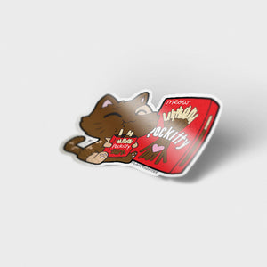 Pockitty Cat Vinyl Sticker Decorative Stickers Flair Fighter