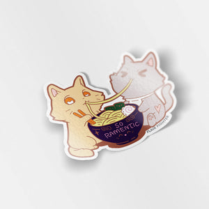 So Ramentic Cats Vinyl Sticker Brooches & Lapel Pins Flair Fighter