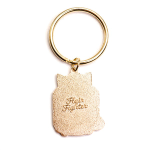 Ikura Sushi Cat Enamel Keychain  Flair Fighter