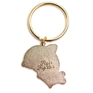 "Cute n Deadly" Orca Killer Whale Enamel Keychain  Flair Fighter