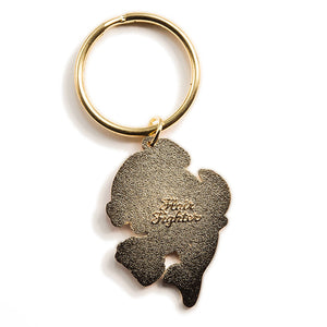 Let's Get Hammered Hammerhead Shark Enamel Keychain (Pink Variant) Keychains Flair Fighter