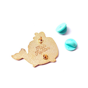 "Get Whale Soon" Whale Enamel Pin Brooches & Lapel Pins Flair Fighter
