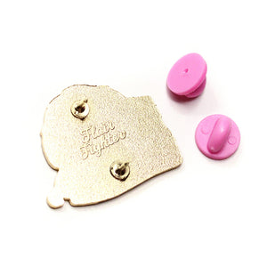 "I Chews U" Golden Retriever Shoe Enamel Pin Brooches & Lapel Pins Flair Fighter