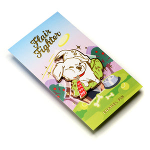 Stubborn Golden Retriever Enamel Pin Brooches & Lapel Pins Flair Fighter