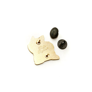 Black & Tan Shiba Inu Sploot Enamel Pin Brooches & Lapel Pins Flair Fighter