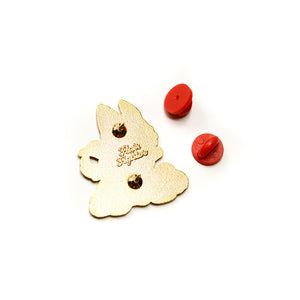Super Floof Hero Husky Enamel Pin Brooches & Lapel Pins Flair Fighter
