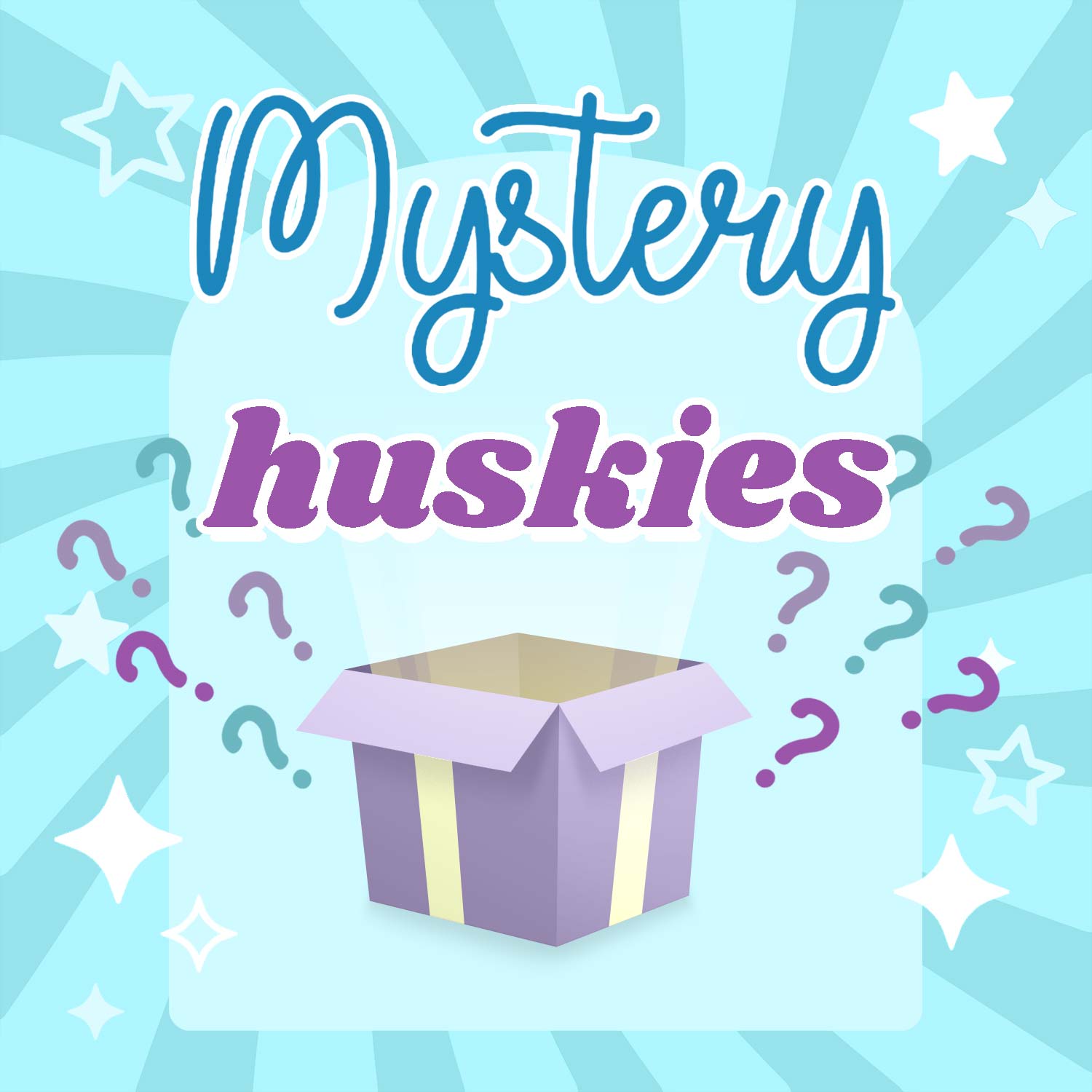 Mystery Husky 3-Pack Brooches & Lapel Pins Flair Fighter   