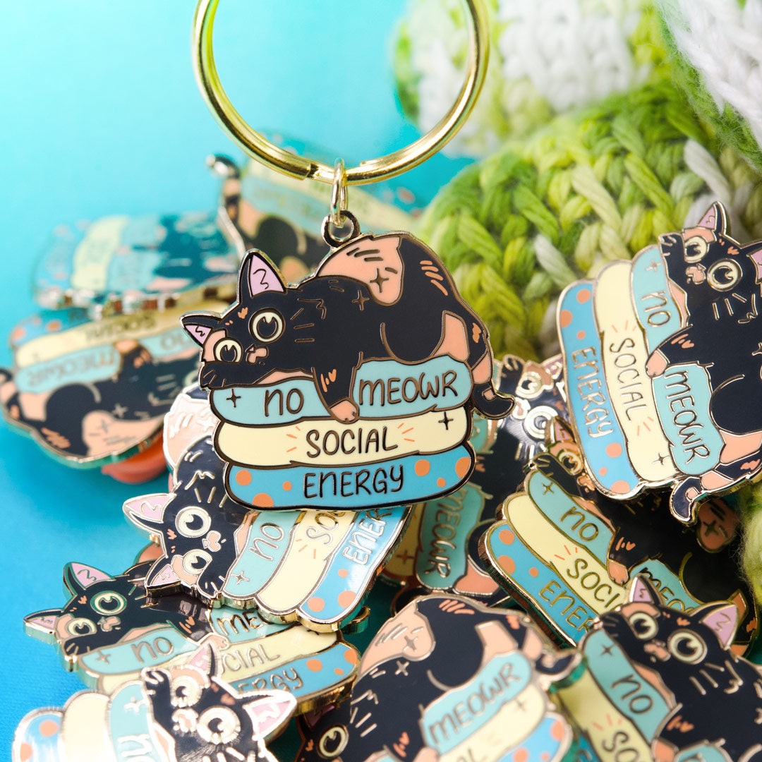 Caturday Best Sellers Enamel Keychains SET B [5 PCS] Keychains Flair Fighter   