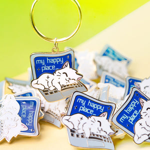 Caturday Best Sellers Enamel Keychains SET A [5 PCS] Keychains Flair Fighter   